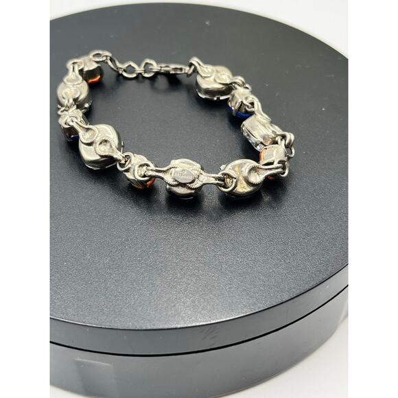 Sorrelli‎ Vintage Red White Blue Crystal Patriotic Austrian Crystals Bracelet - Picture 7 of 7